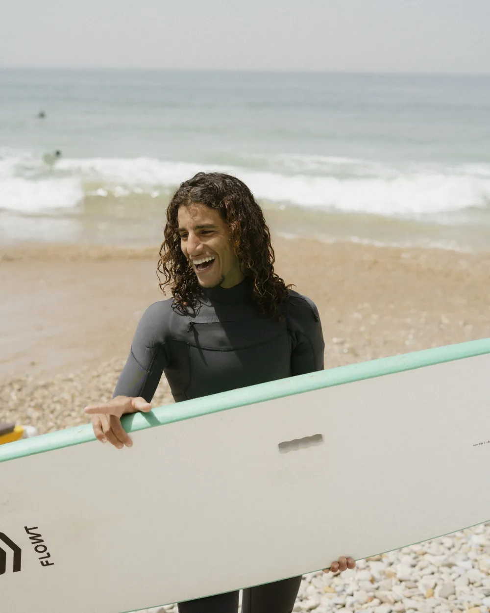 Soulaiman, surf instructor at Flow House